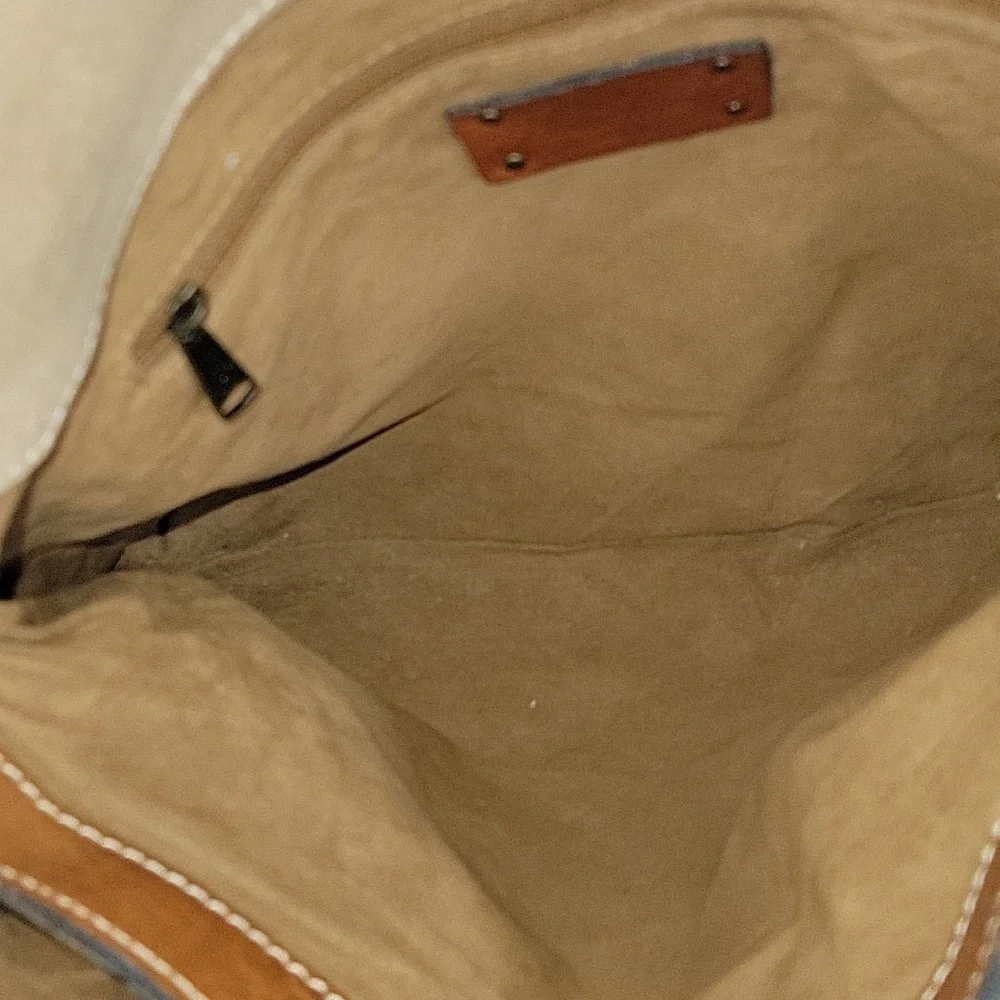 Patricia Nash Brown Tooled Leather Tote Bag